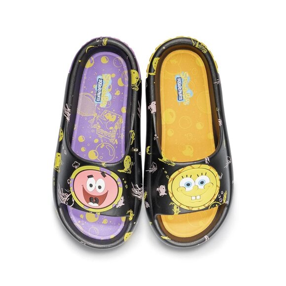 SpongeBob SquarePants Men’s Slide Sandals, Size 11, Medium Width, Slip-On, Color - Picture 5 of 5